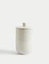 Marks & Spencer "Medium Ribbed Storage Jar"